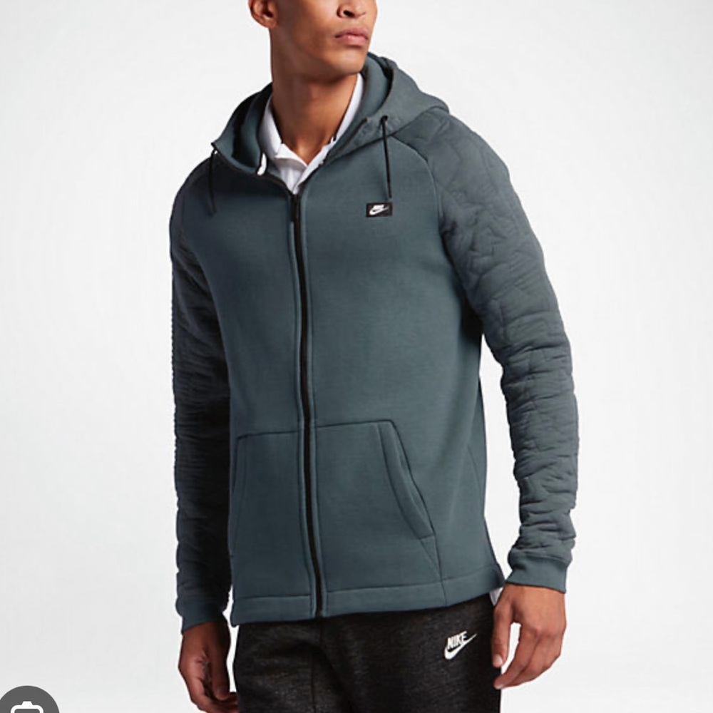 Nike Men Tech Fleece Full-Zip Hoodie-size L